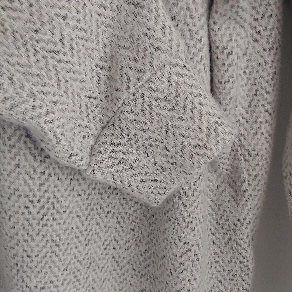 Peyton Primrose Women's Cowl Neck Sweater Heathered Grey Size L - Picture 3 of 7